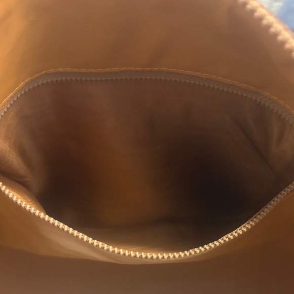 Celine Leather-Trim large Brown Patterned Travel Duffel Bag - Picture 8 of 9